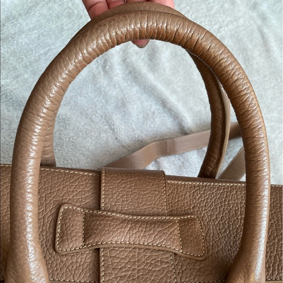 PRELOVED AUTHENTIC JIMMY CHOO LEATHER TWOWAY BAG - Picture 11 of 16